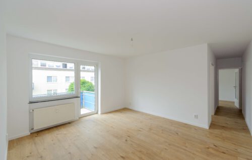 Kürzlich komplett saniert! Helle und freundliche 3-Raum-Wohnung in sehr ruhiger Lage, 47906 Kempen, Etagenwohnung